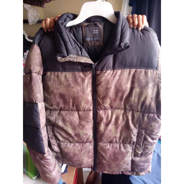 Puffer jacket bershka jaket gunung musim dingin original stocklot