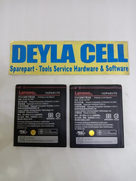 BATERAI LENOVO K5 PLUS A6020a46 BL 259 ORIGINAL