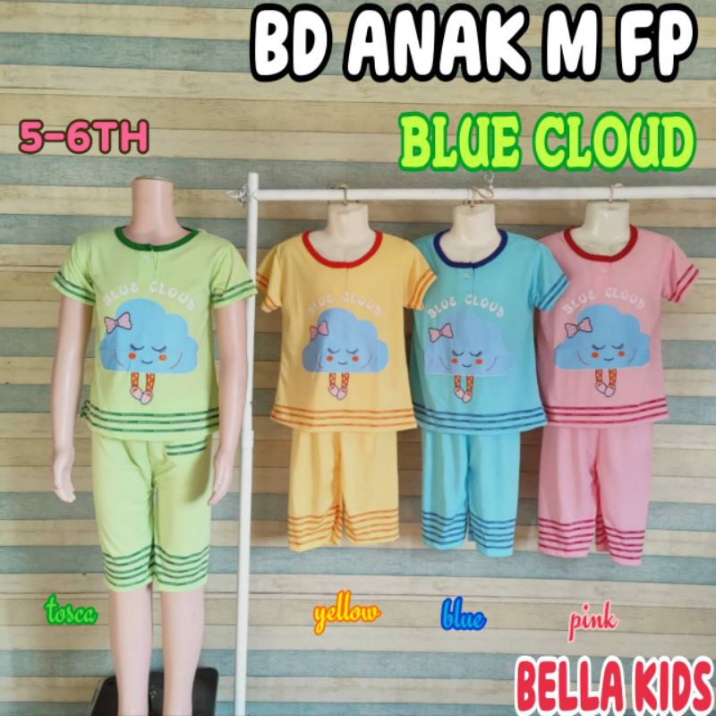 BABYDOLL BELLA ANAK M FP BLUE CLOUD