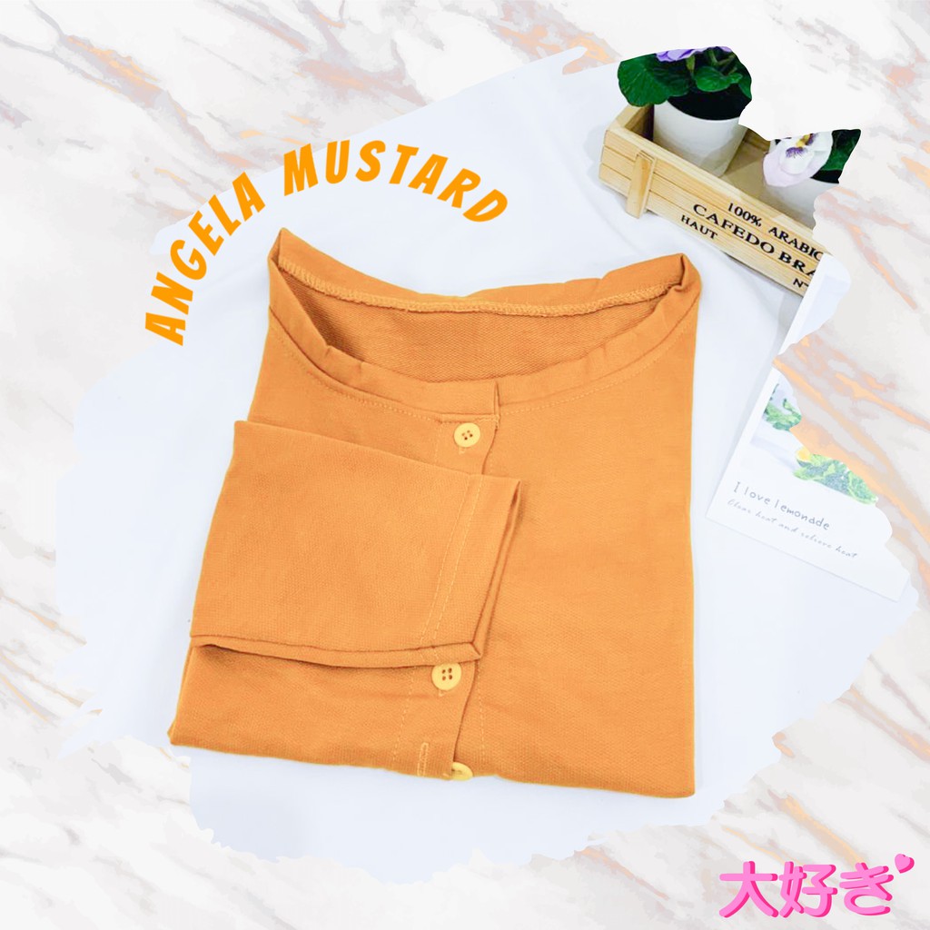 GFS ANGELA BUTTON CROP TOP