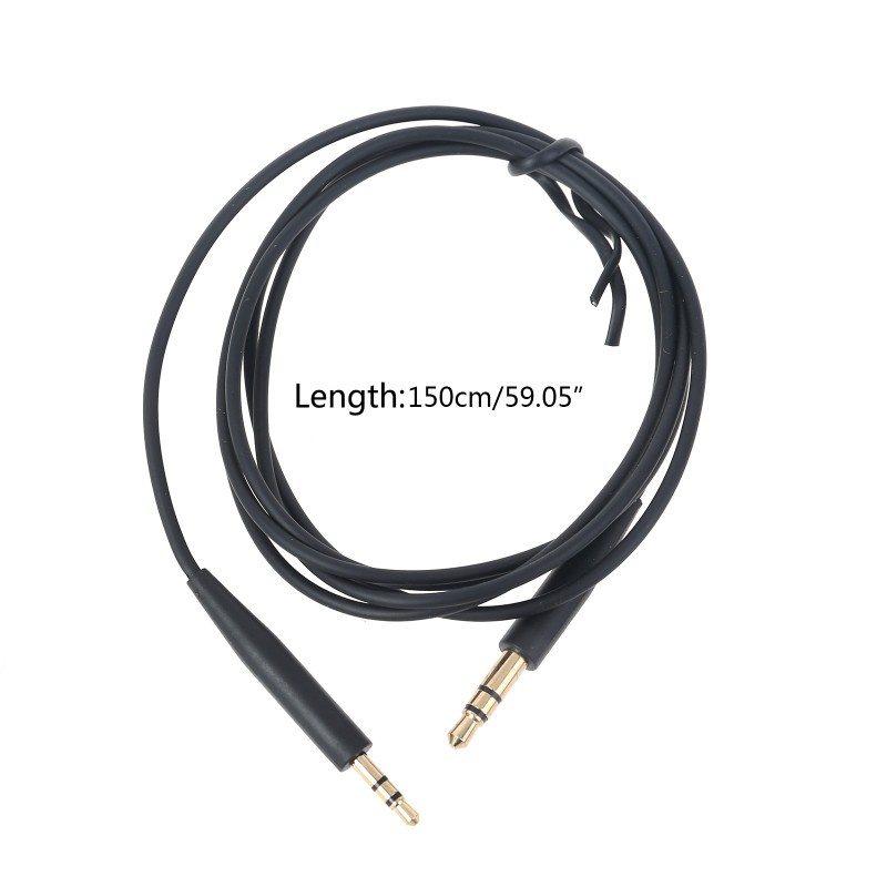 Cre Kabel Audio Pengganti 3.5mm Ke 2.5mm Untuk Headphone Bose Qc25 Qc35 Soundtrue / Link Oe2 / Oe2I