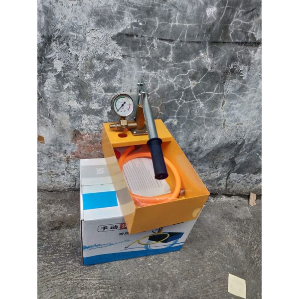 pompa tes pump manual - tes alat pompa 60 bar - test pump