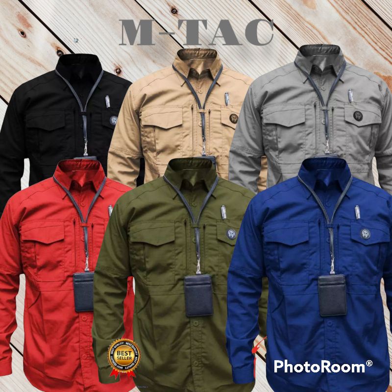 KEMEJA TACTICAL PRIA M-TAC/KEMAJA AUTDOR M-TAC