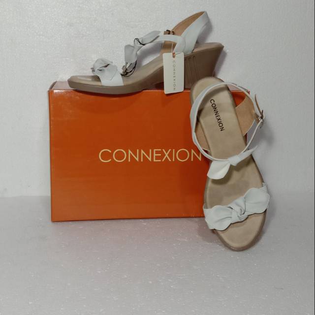  Sandal  Wedges Tali  Merk  Connexion Shopee Indonesia