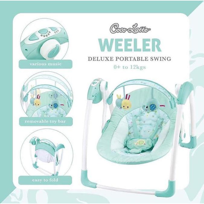 Ayunan / Swing Cocolatte Weeler Portable Swing - Termurah 