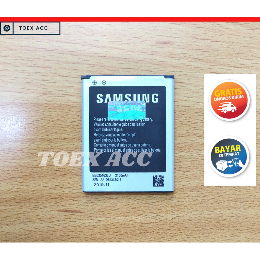 Baterai Samsung Grand Duos i9082 / Grand Neo i9060 - Battery Batre Batrai SEIN Murah