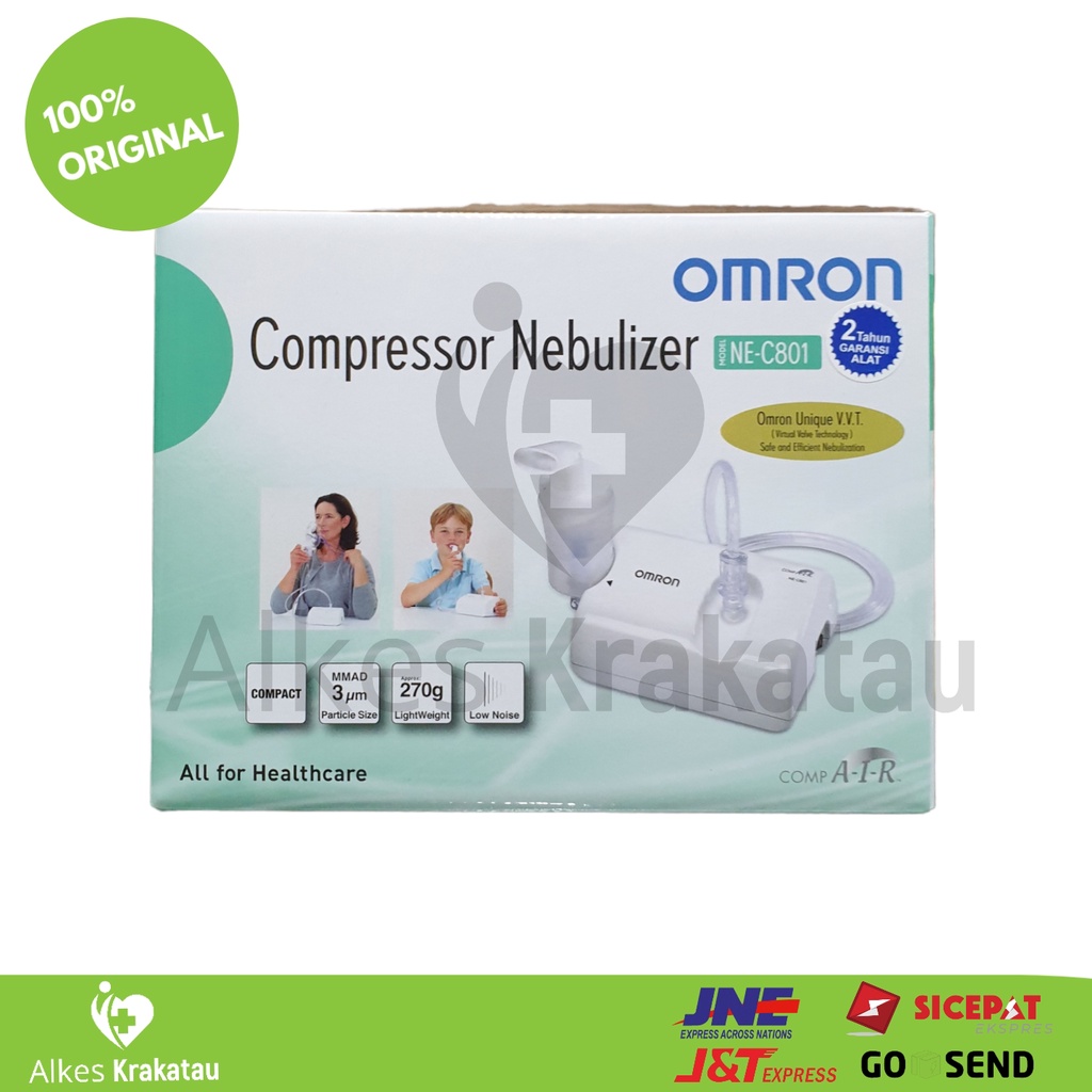 Nebulizer NE-C801 Omron / Alat Bantu Pernafasan / Mesin Uap Compressor NE-C 801