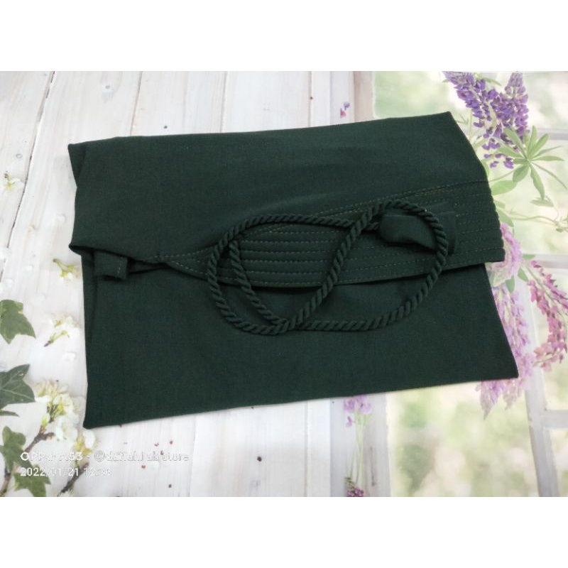 hijab jersey tali tambang/bergo jersey tali kepang/hijab jersey tali kepang/kerudung jersey tambang/hijab tali tambang polos variasi-Jotol jersey super