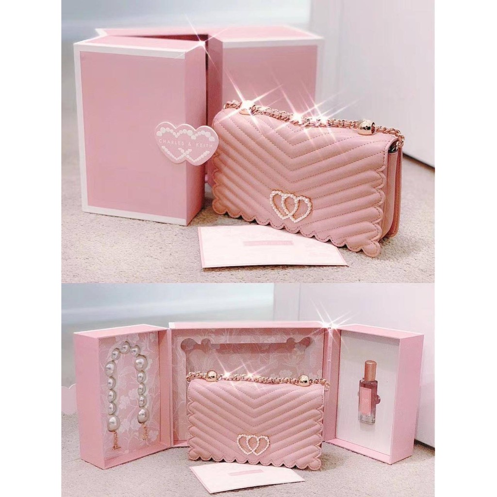 CK GiftSet Box Parfume Pink
