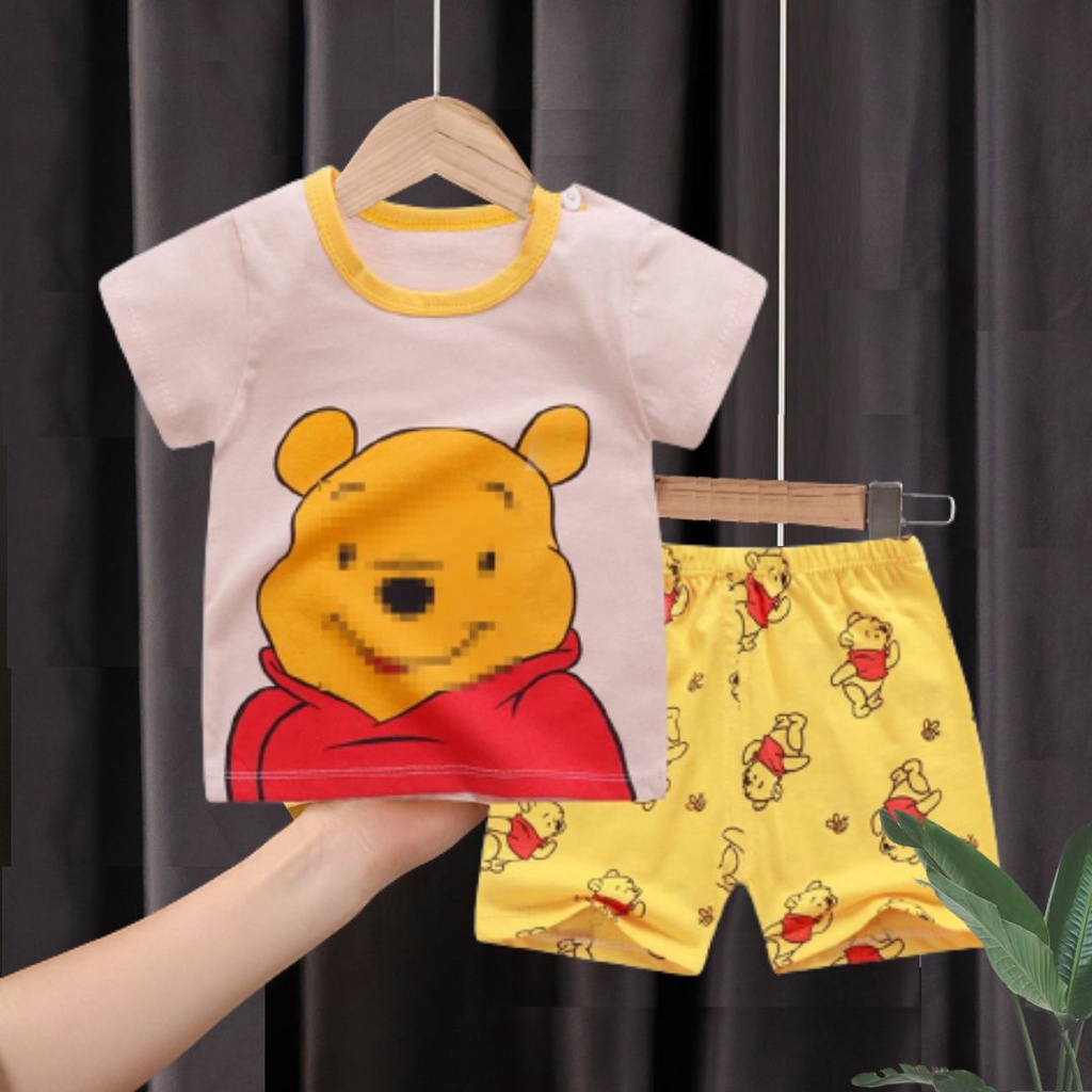 PUNCAK 3.3 stoberi - SETELAN BAJU BAYI IMPORT UMUR 0-24 BULAN/SETELAN BAJU LENGAN PENDEK BAYI NEW3