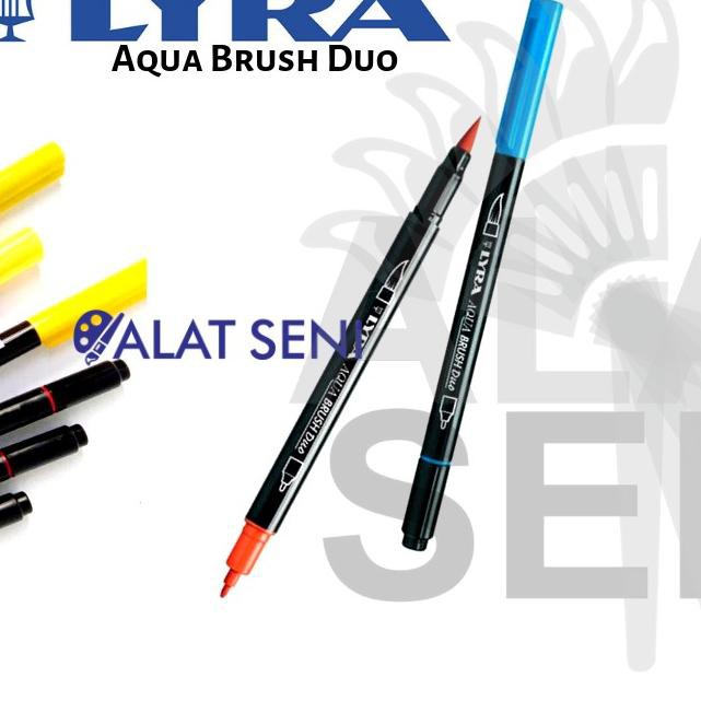 

Flash Sale!! KODE-288 LYRA Aqua Brush Duo - Brush Pen Satuan Tersedia 36 Warna Part 1
