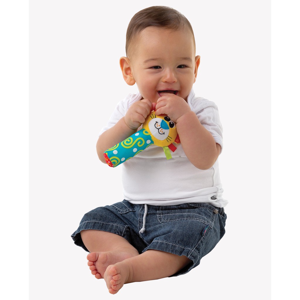 Playgro JUNGLE SQUEKER LION - Mainan Bunyi Interaktif Anak Bayi Balita 3m+ SNI