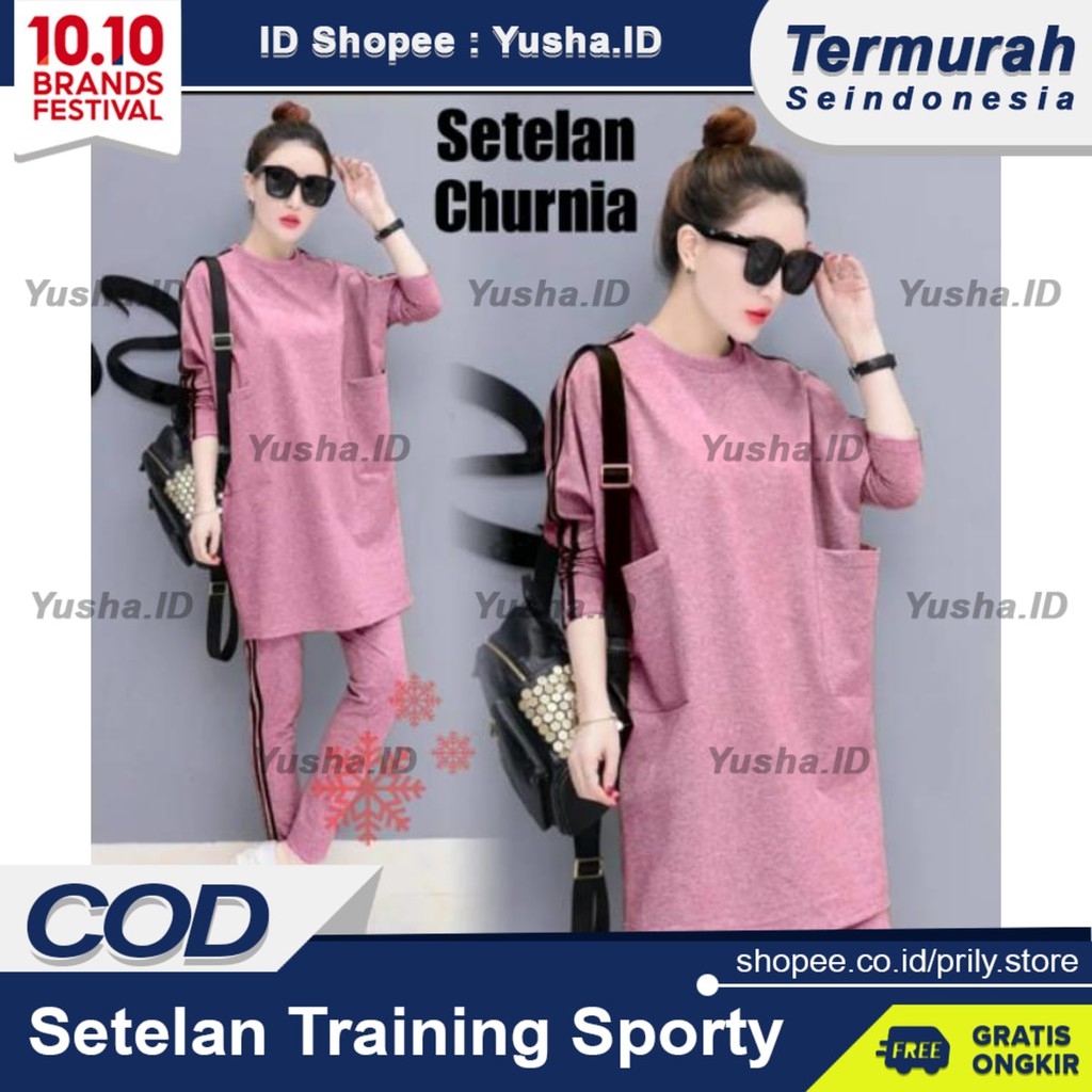 BAJU SENAM AEROBIC BAJU SENAM ZUMBA BAJU OLAHRAGA WANITA BAJU SENAM KUNING HITAM SLIM I.29931184.966