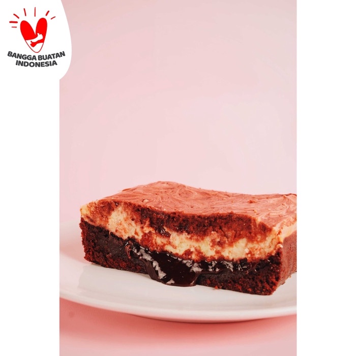 

Fudgybro Red Velvet Brownies Regular Size