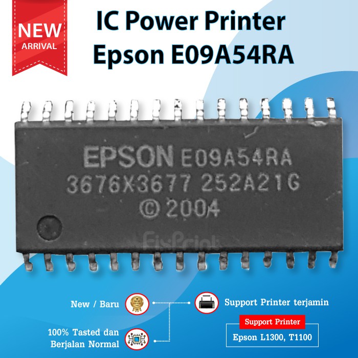 IC Epson E09A54RA IC6 Power Printer T1100 L1300 T 1100 L 1300