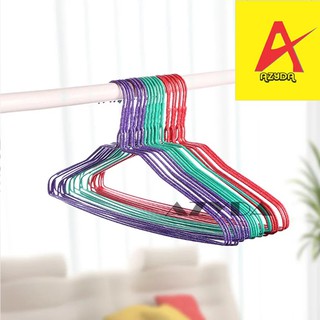 Gantungan Baju hanger Kawat Coating BERKUALITAS IMPOR Besi Gantungan Baju hanger Kawat Coating BERKUALITAS IMPOR Besi