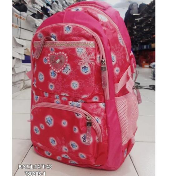Tren Kekinian.. Tas ransel alto anak perempuan TK,SD, SMP,SMA, alto silver girl original
