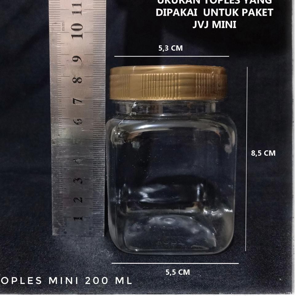 

【rPX】 Paket Coklat Toples Plastik 200 ml / Paket Coklat Lagie Hemat JVJ / Toples Kotak 200 ml