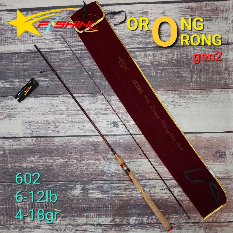 Stars Fishing Joran Galatama ORONG-ORONG 602 Gen II 6-12lb dan 8-17lb Relix Nusantara