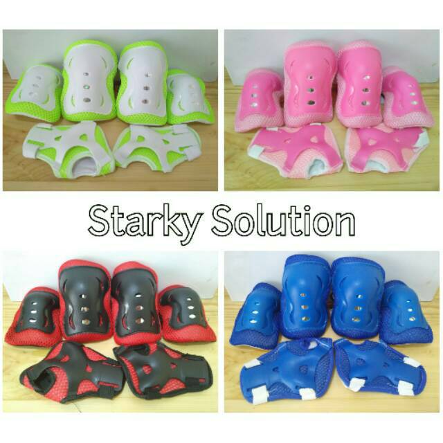 Deker Lutut Elbow Anak inline skate sepatu roda