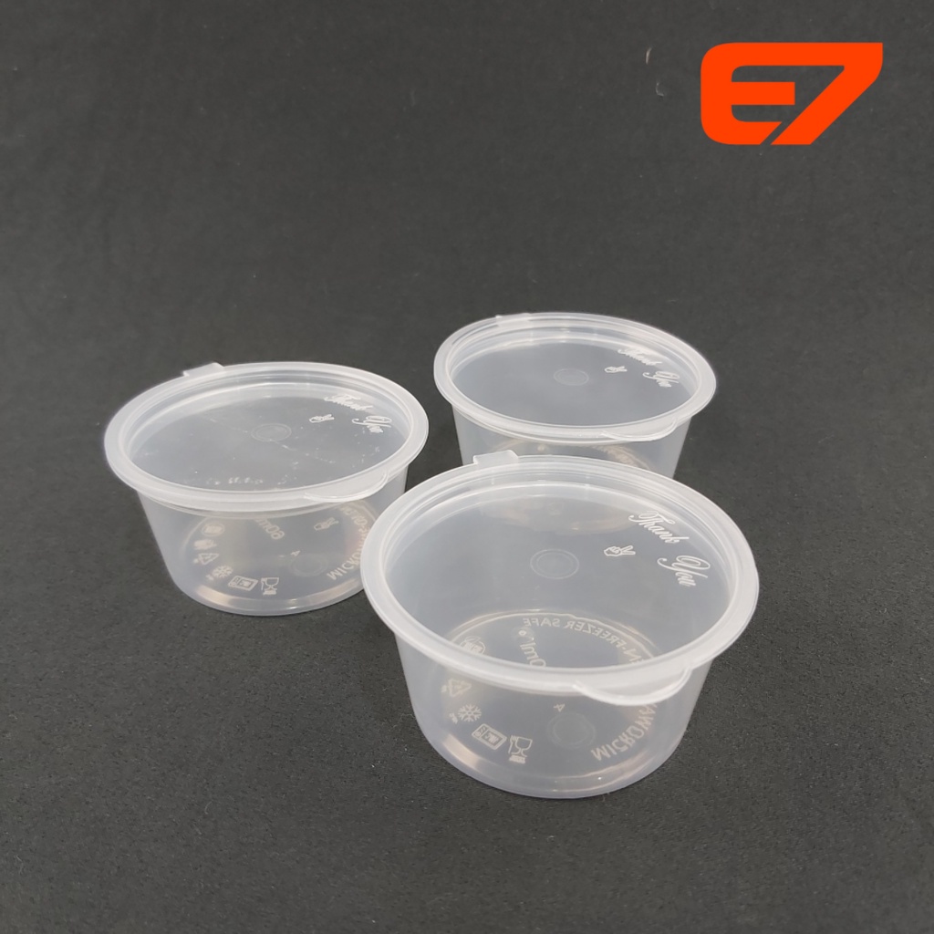 Sauce Cup Victory 60ml - Tempat Sambal - Thinwall (1200pcs/dus)