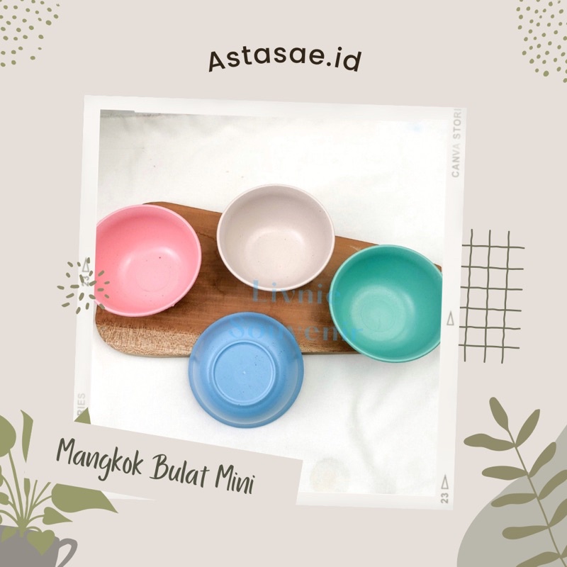 

Mangkok mini bulat kemasa plastik (100)