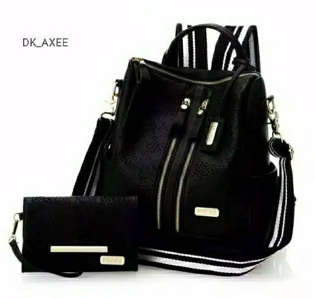 Tas ransel wanita set dompet-tas murah