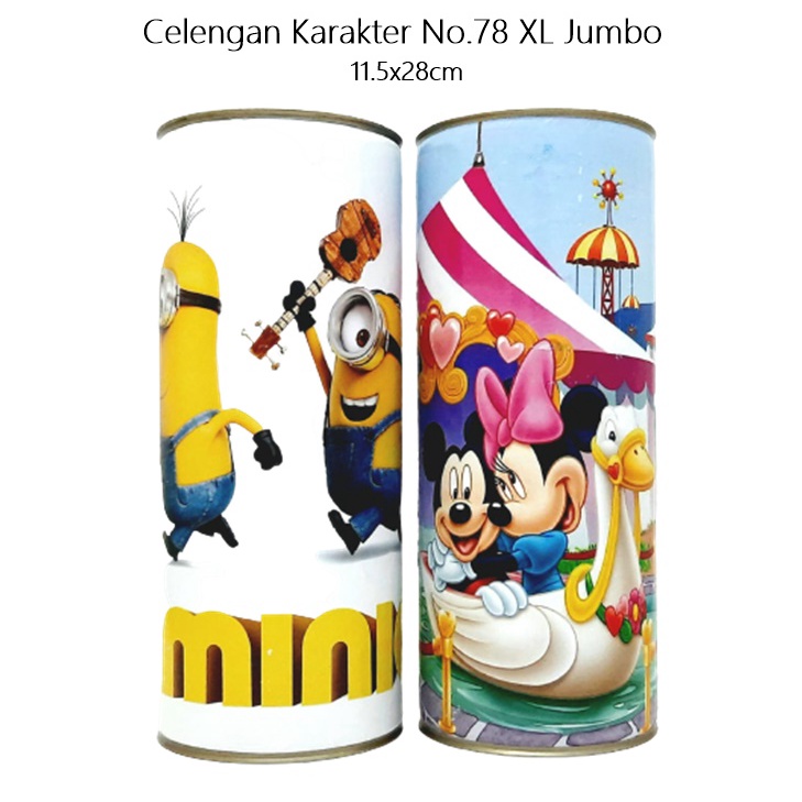 Celengan Karakter XL Jumbo 11.5x28cm