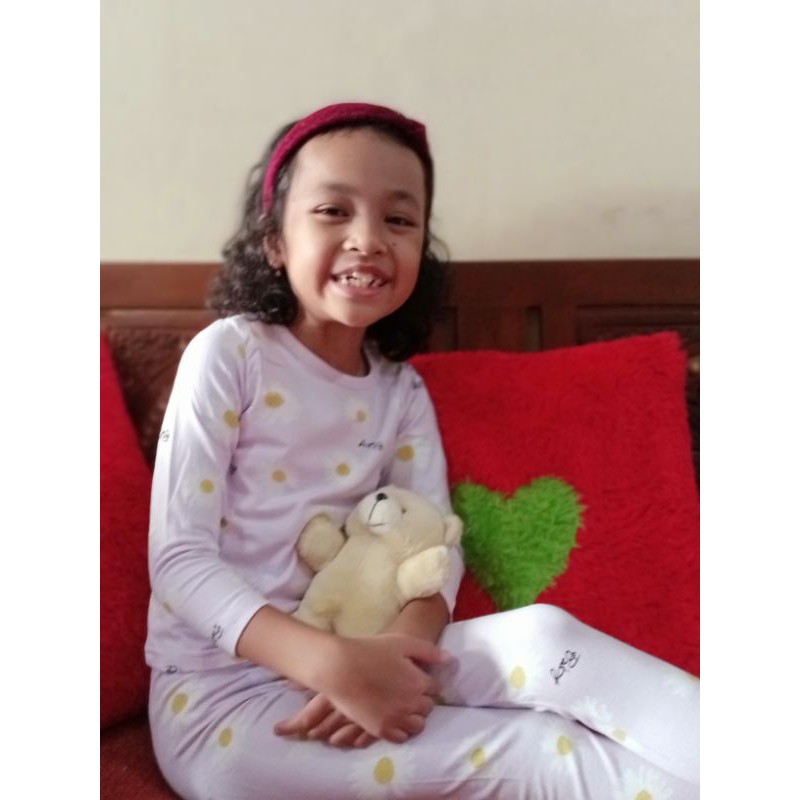 piyama organik matahari lilac