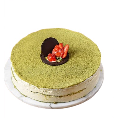 BIRTHDAY CAKE MATCHA CHEESE D20 / KUE BOLU ULANG TAHUN GREEN TEA CHEESE CAKE / CIZZ CHEESECAKE & FRI