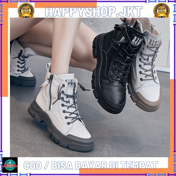 HS / Sepatu Boots Wanita Flat fashion 238