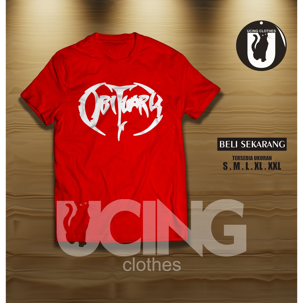 Kaos Baju Obituary Kaos Musik Band