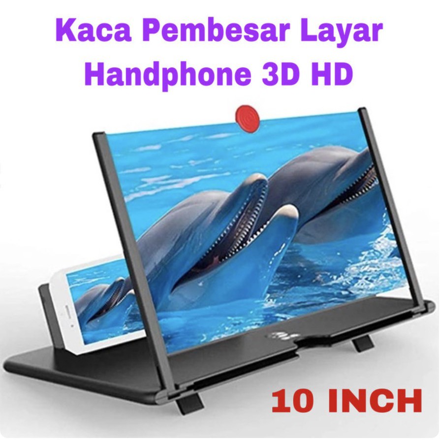 Pembesar Layar 3D 10 Inch 12 Inch