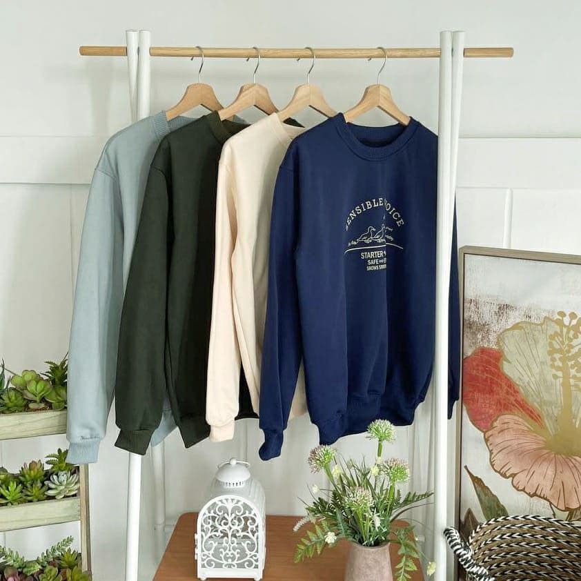 Nara Grosir - Sensible Choise Sweater | Fashion Terkini | Sweater Termurah