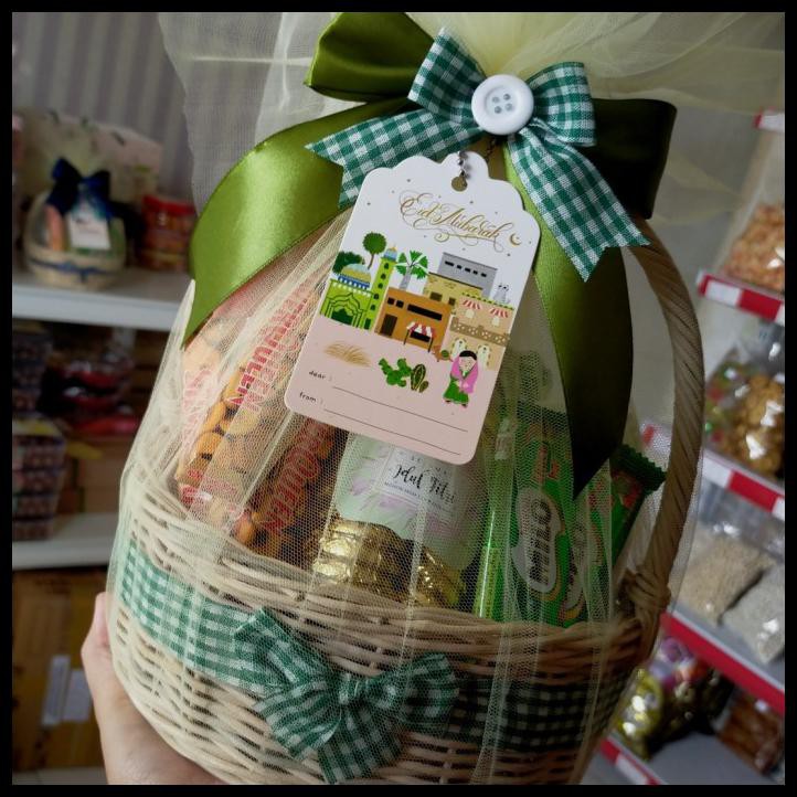 

Parsel Ramadhan / Hampers Lebaran/ Hampers Ramadan (Keranjang L)