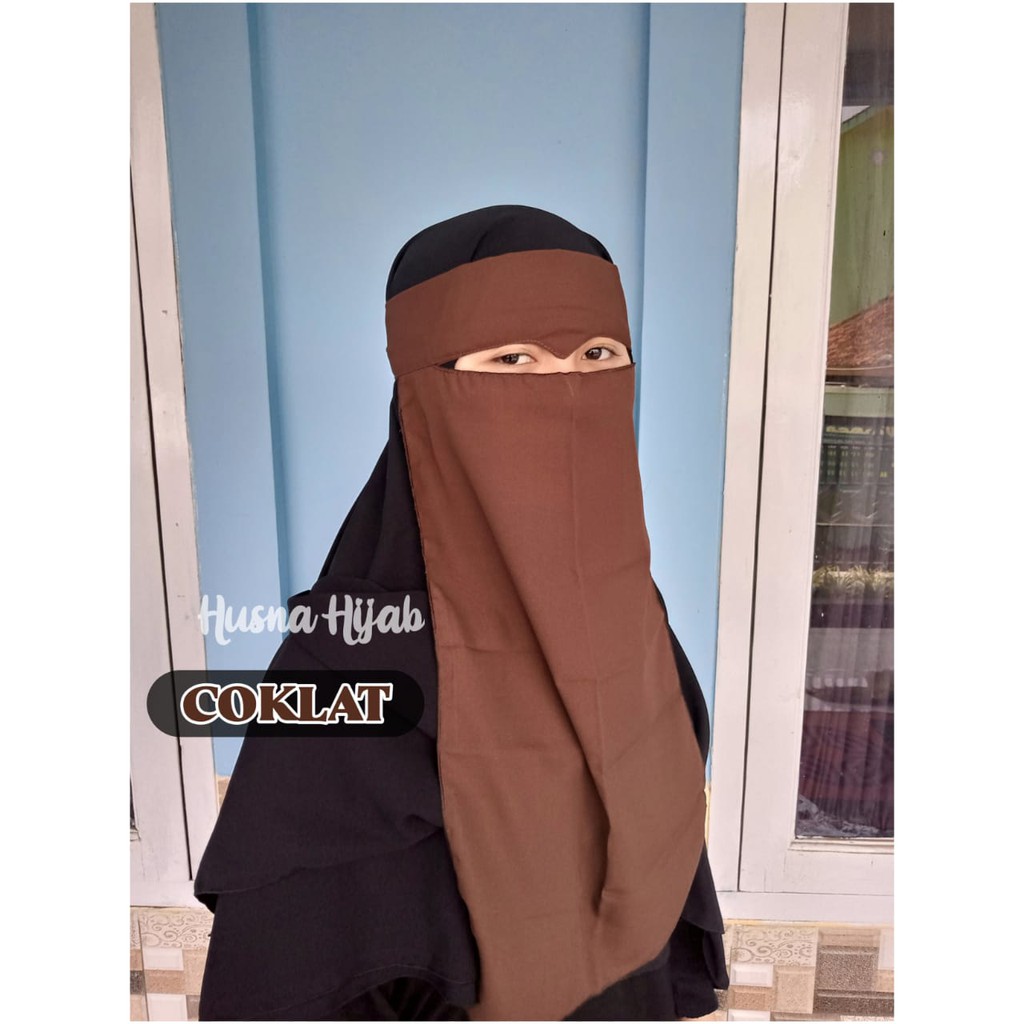 [HUSNA HIJAB] Cadar Bandana Eagle Eyes Murah / Cadar Bandana Elang / Cadar Elang