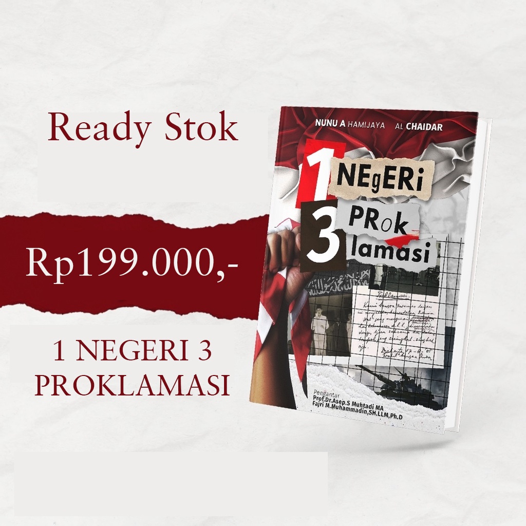 1 NEGERI 3 PROKLAMASI | SATU NEGERI TIGA PROKLAMASI