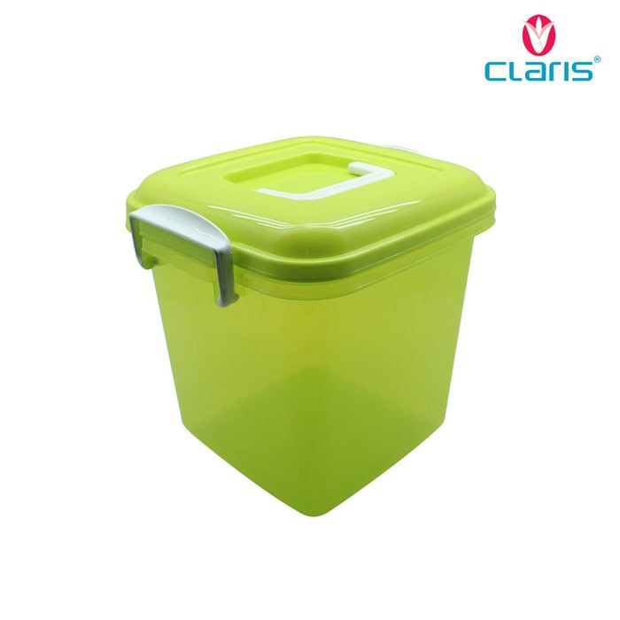Claris Kotak Box Penyimpanan Serbaguna Container Box Q-bic Qbic Dengan Handle 24 Liter 1057