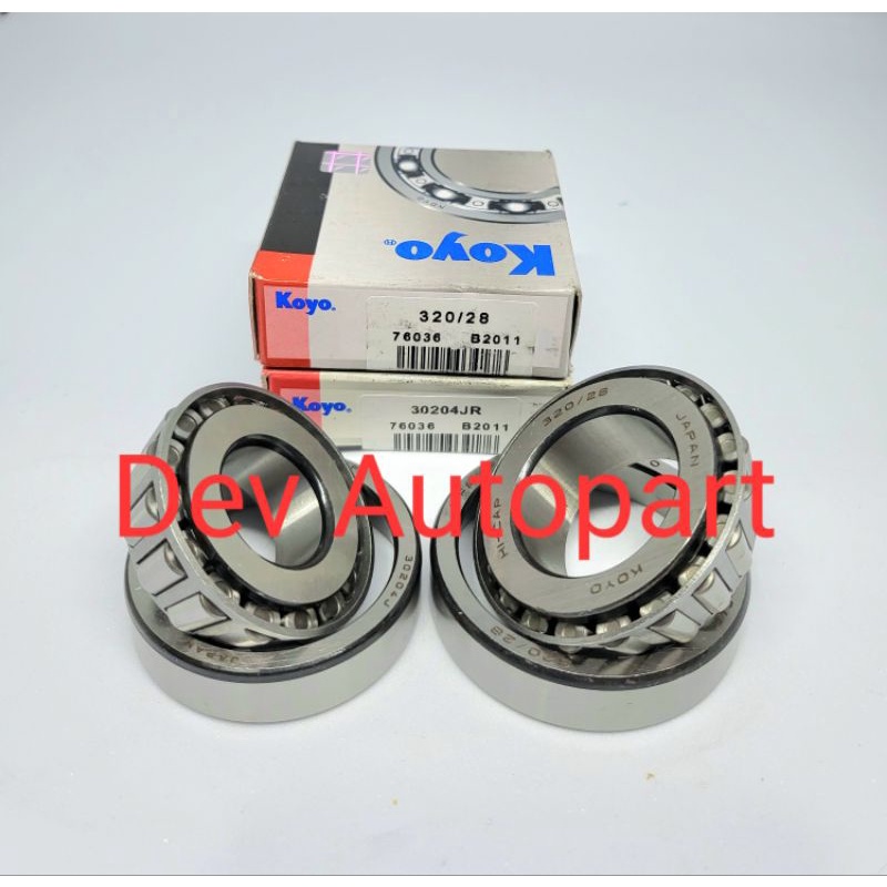 Bearing Roda Depan Set untuk Sepeda Motor