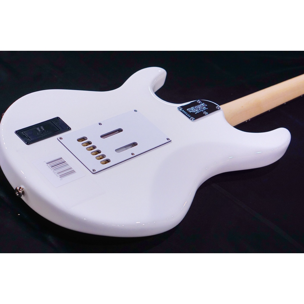 Ernie Ball Music man Silhouette Special HSS Trem - White - Rosewood Matching Headstock - White G99121