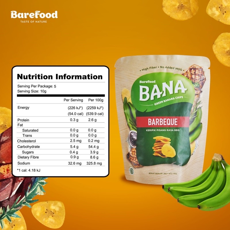 Barefood Bana - Banana Chips