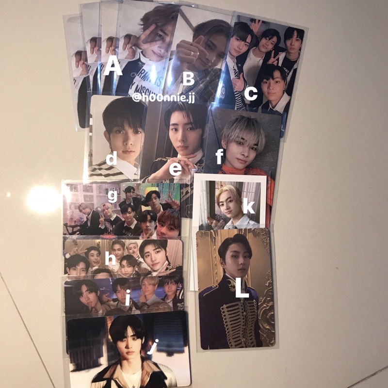 READY photocard enhypen border carnival selca sunghoon down hype up jungwon spc  bene fever