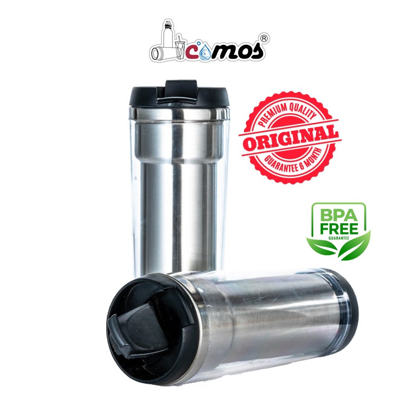 Botol Minum Termos Tumbler Stainless Insertpaper Comos