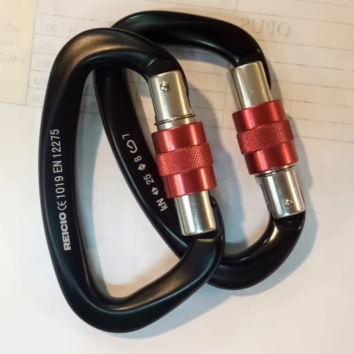 CARABINER CLIMBING SCREW MERK REICIO ORIGINAL