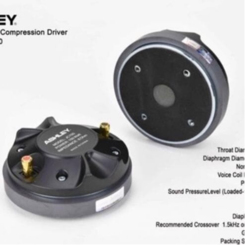 Tweeter Ashley JC150 Original Dirver Ashley Original JC 150