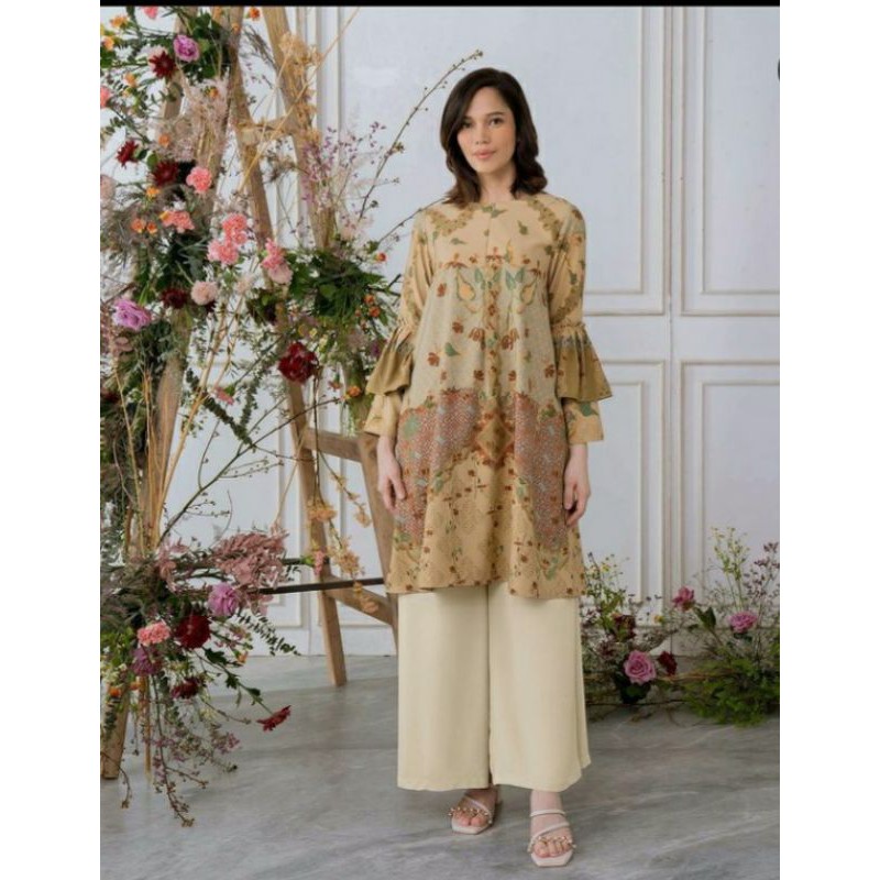 KIRANA TUNIC BROWN - GEULIS (Riject)