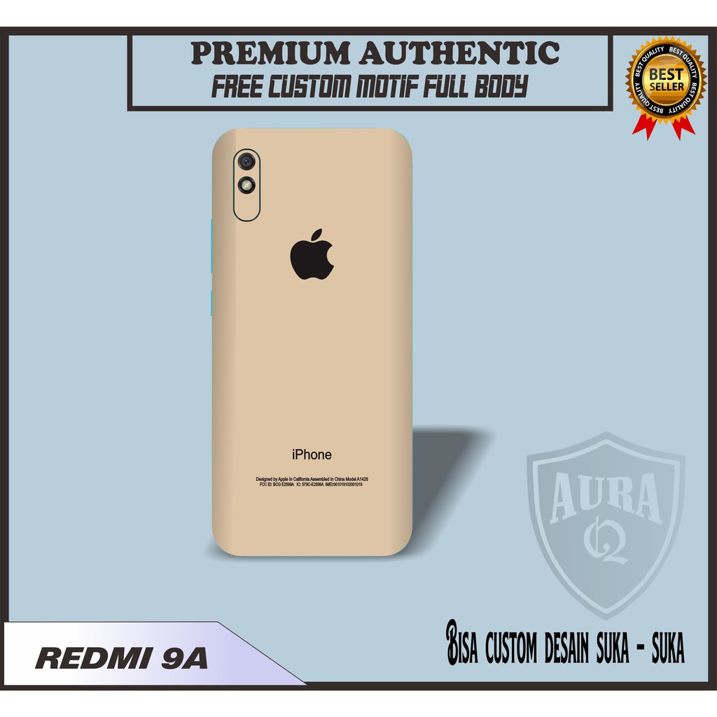 PREMIUM SKIN HP REDMI 9A MOTIF IPHONE