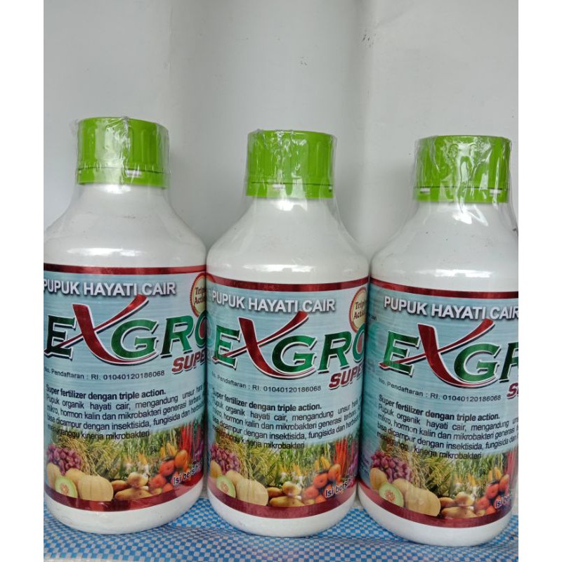 PUPUK HAYATI CAIR EXGRO SUPER 1000 ml
