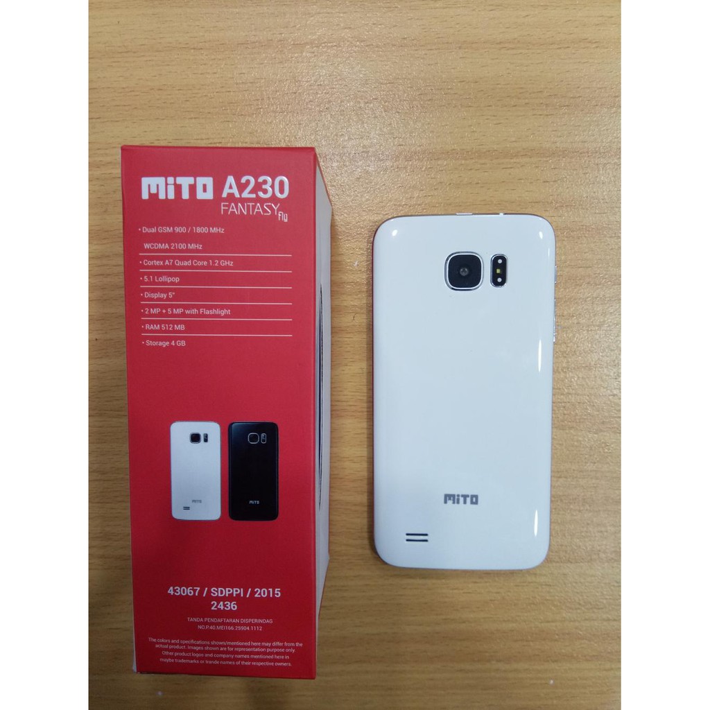 Ready Hp Mito A230 Fantasy Fly White Terlaris Shopee Indonesia