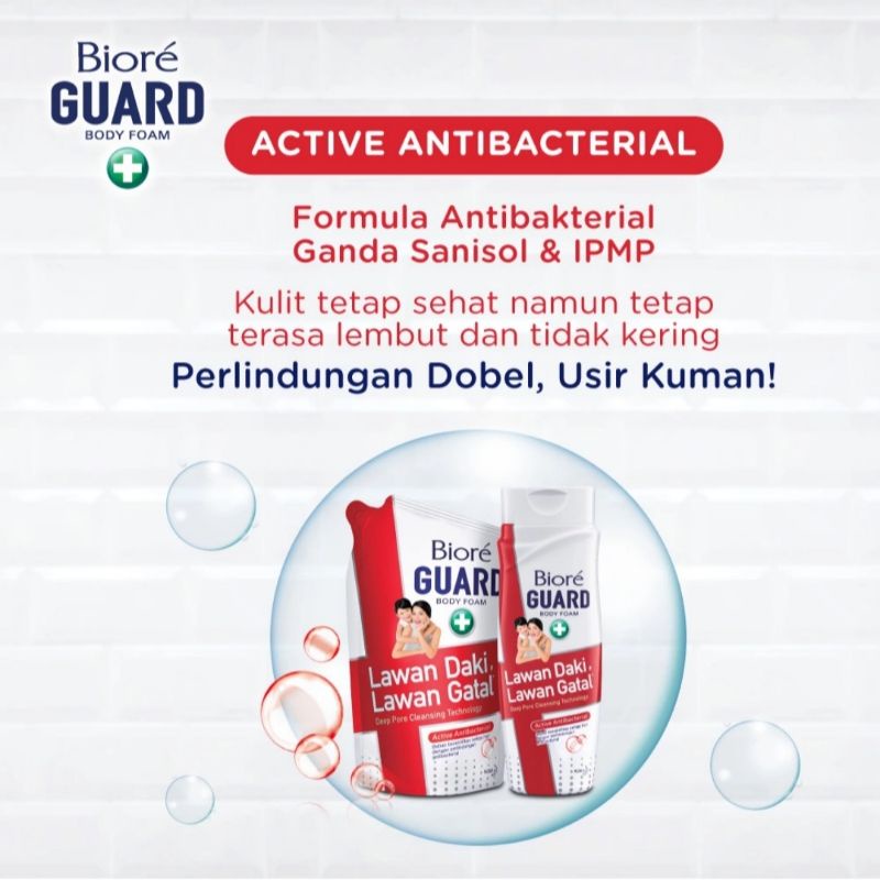 BIORE Guard Sabun Mandi Cair Pouch 450ml